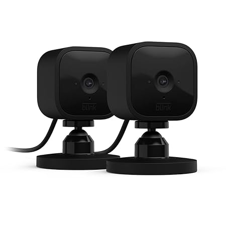 [840080518503] Blink Mini | Caméra d'intérieur - 2 caméras (Noir)