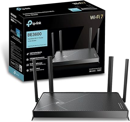 [8885020627671] Routeur TP-Link Archer WiFi 7 BE3600 Mbps