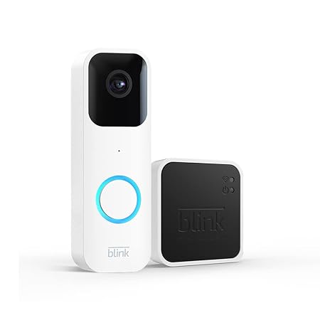 [840080555041] Blink Sonnette Vidéo + Blink Sync Module 2 (Blanc)